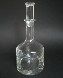                        DARTINGTON GLASS DECANTER (FT 44 ) DESIGNED BY FRANK THROWER IN 1968