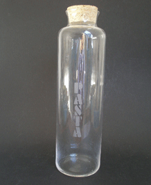                        DARTINGTON GLASS PASTA JAR (FT121) DESIGNED BY FRANK THROWER