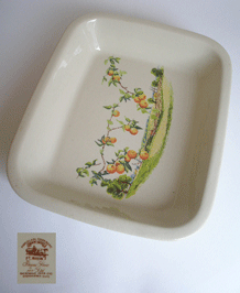 1980s PRINCESS HOUSE COUNTRY HARVEST BAKING DISH