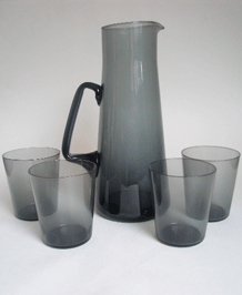             CAITHNESS STROMA WATER SET (4020) IN SOOT DESIGNED BY DOMHNALL O BROIN c 1962