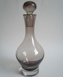            CAITHNESS GLASS CANISBAY DECANTER DESIGNED BY COLIN TERRIS