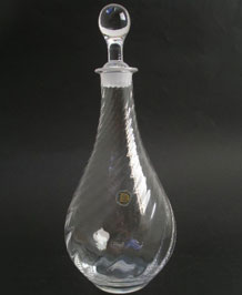       DARTINGTON GLASS RIPPLE SHERRY DECANTER ( FT156)