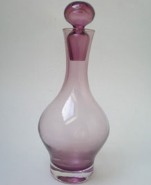         CAITHNESS GLASS CANISBAY DECANTER DESIGNED BY COLIN TERRIS