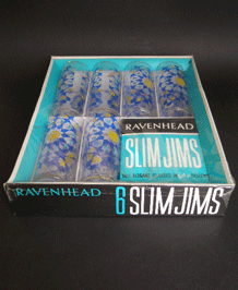        VINTAGE RAVENHEAD SLIM JIMS IN ORIGINAL BOX