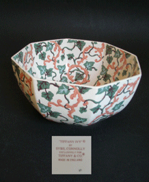         VINTAGE TIFFANY IVY BOWL DESIGNED BY SYBIL CONNOLLY FOR TIFFANY & CO